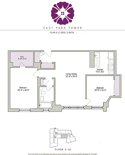 Floor plan ept2b08