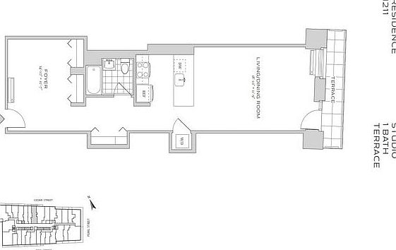 2nd image of 70 Pine St APT 1211