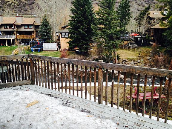 Gore Creek From Deck