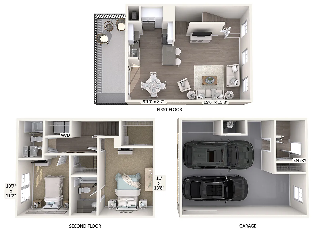 Floor plan B2T