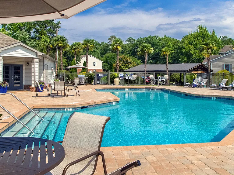 Plunge into our resort-style pool and bask on the expansive sundeck, inviting you to a day of poolside bliss.