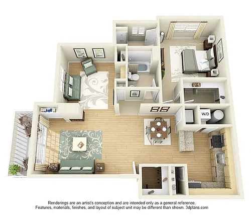 Floor plan Hickory