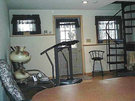 Basement rec room under Master Bedroom suite