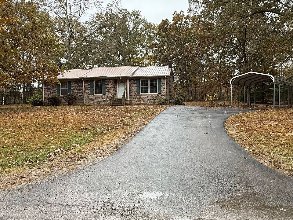 House driveway and carport