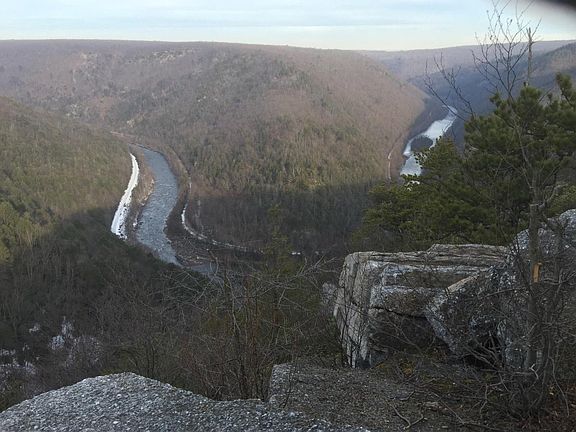 LEHIGH RIVER MOUNTAIN VIEW