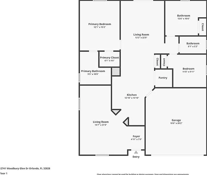 3 bed, 2.0 bath, 1511 sqft, $3,000 — Photo 2