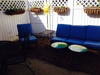 back porch area