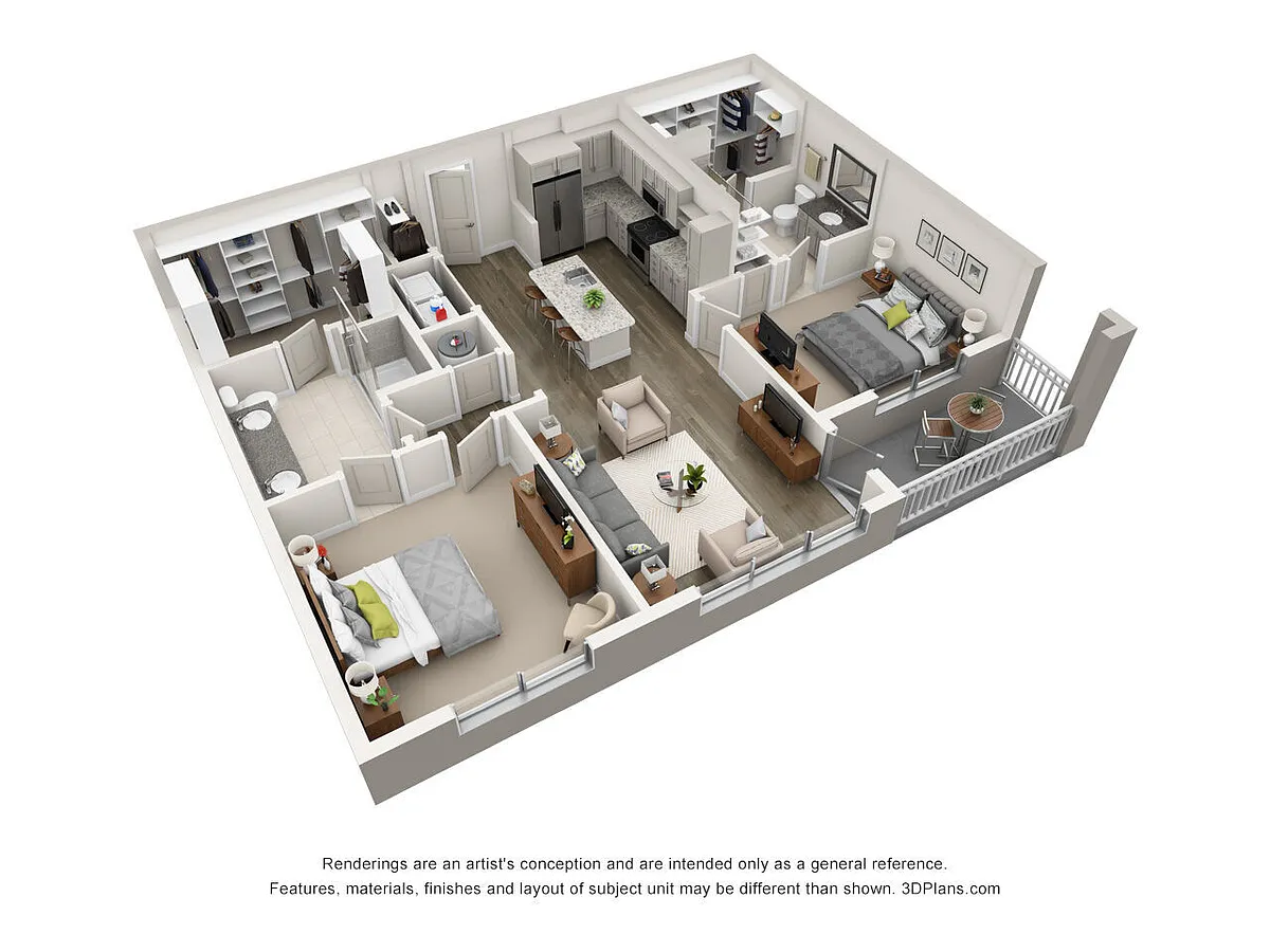 Floor plan B3