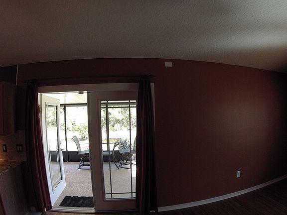 Covered out door sitting area