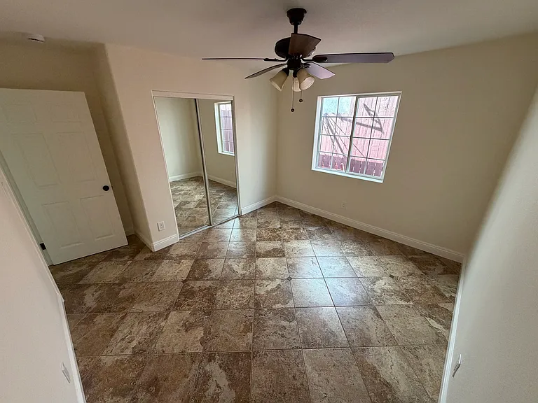 Third bedroom with closet space.