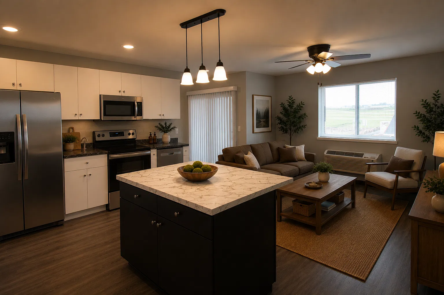 3 bed, 1098 sqft, $1,325 — Photo 2