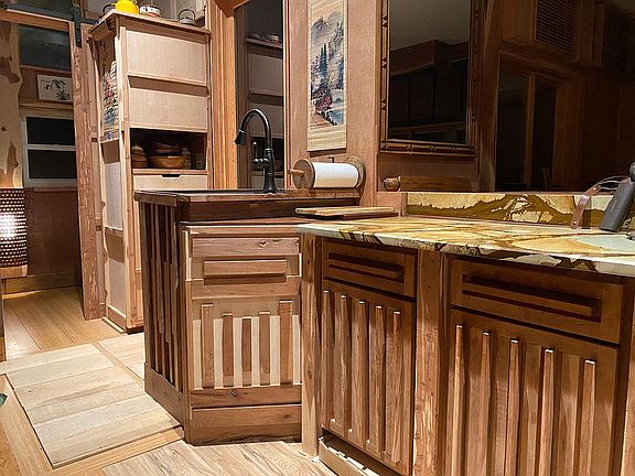 Custom Cherry Cabinets