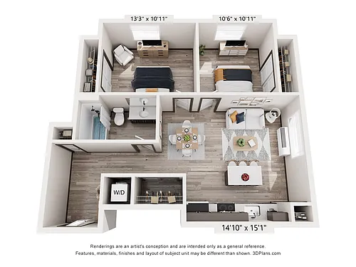 Floor plan B2