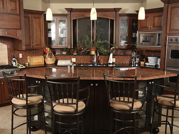 Custom kitchen for those wonderful meals!