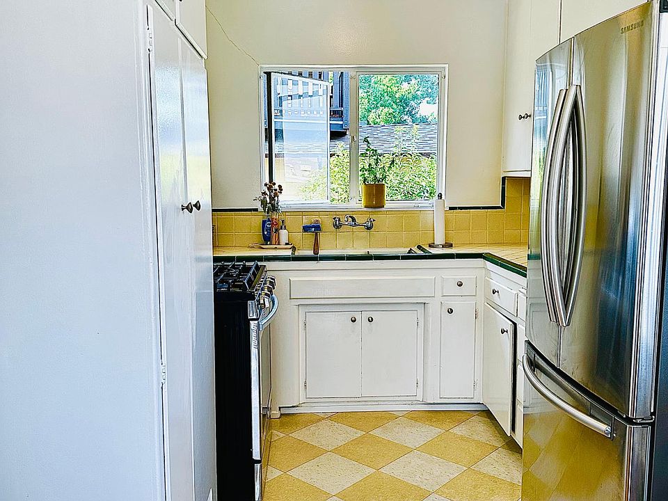Kitchen with vintage tiles