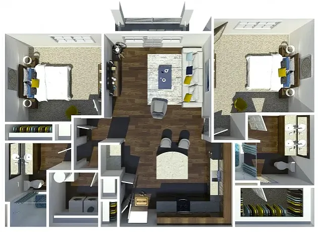 Floor plan Brook