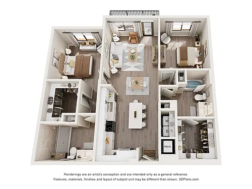 Floor plan B21