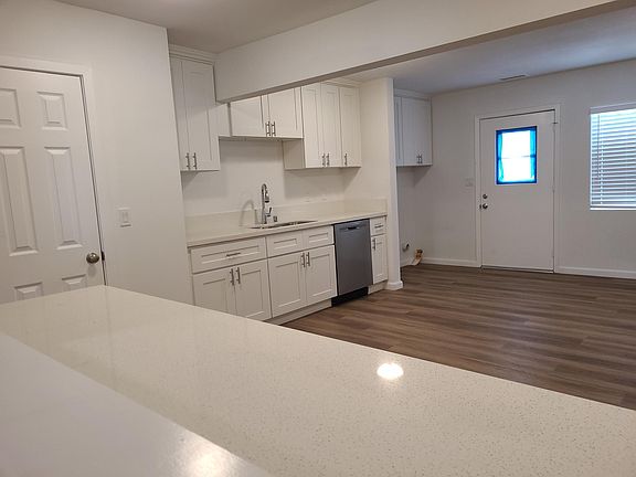 Kitchen with Laundry in back