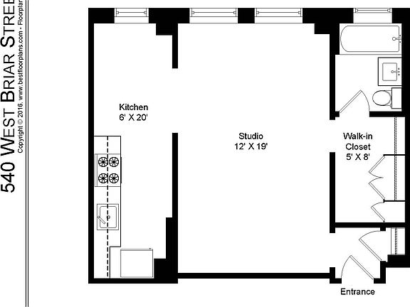 5th image of 540 1/2 W Briar Pl #5C