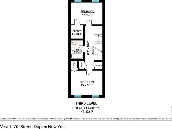 2nd image of 142 W 127th St #2