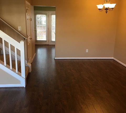 View upon entering the home