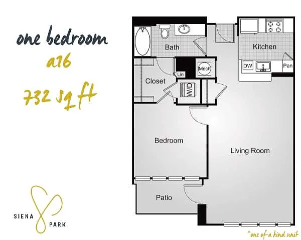 Floor plan A16