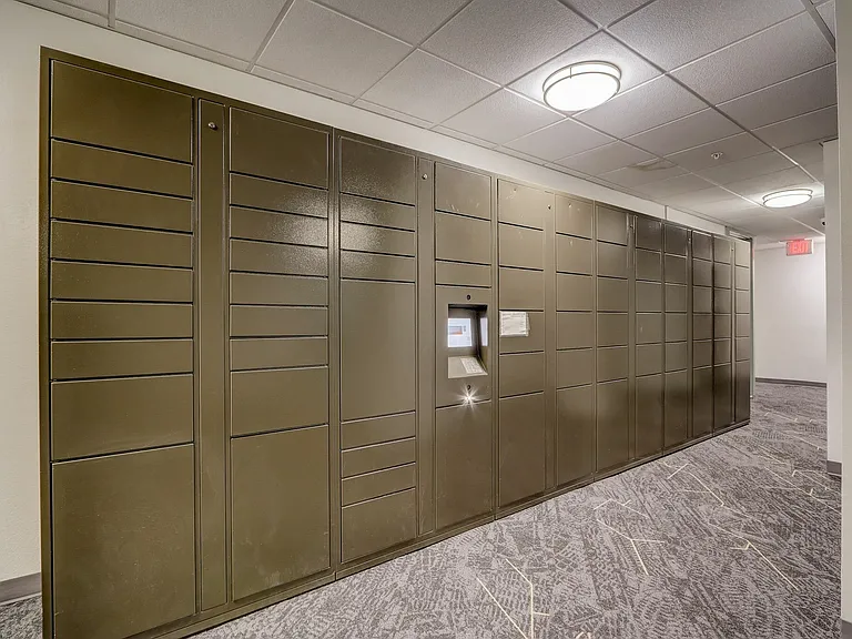 Secure Package Lockers for Convenient Deliveries at Ralston Apartments in Downtown Indianapolis