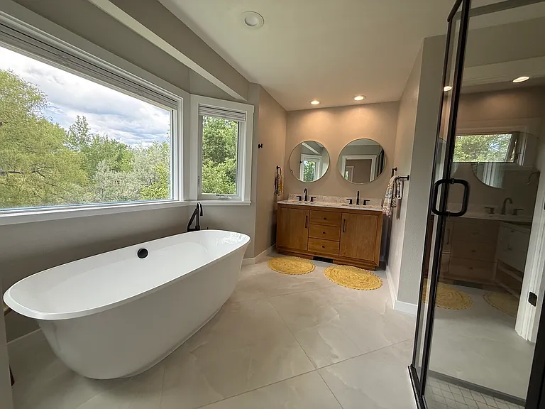 Newly remodeled Primary bathroom