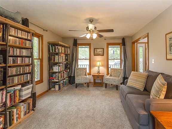 Formal living room gives you two separate living spaces on the main level.
