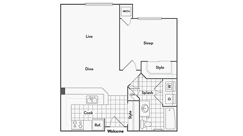 Floor plan A