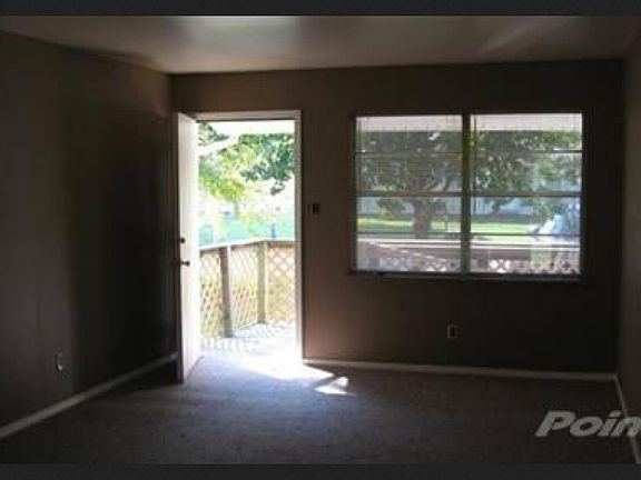 Large windows in front, very friendly