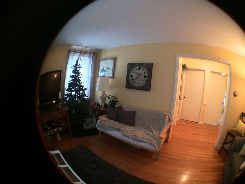 living room into entry