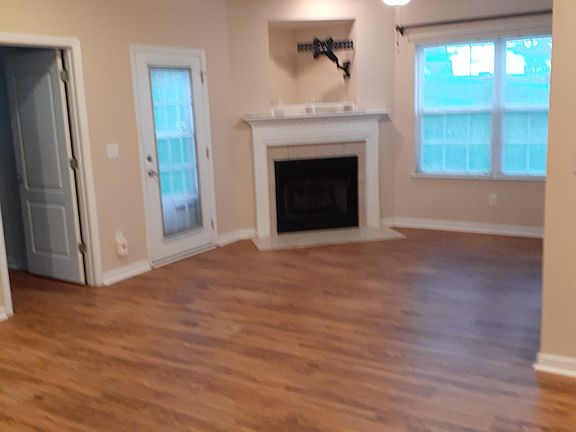 Living room with gas fireplace
