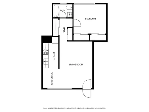 Floor plan One Bedroom
