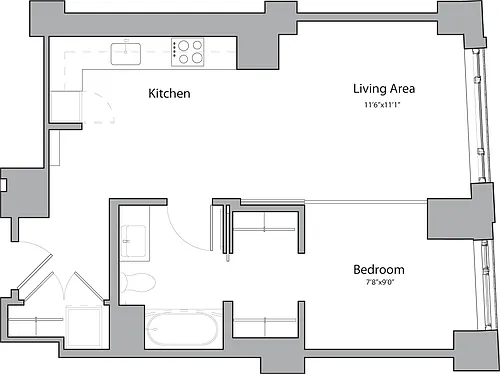 Floor plan D