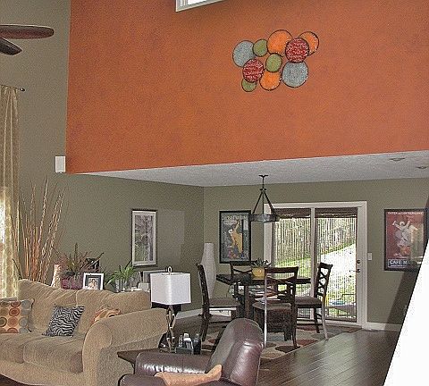 view from front entry