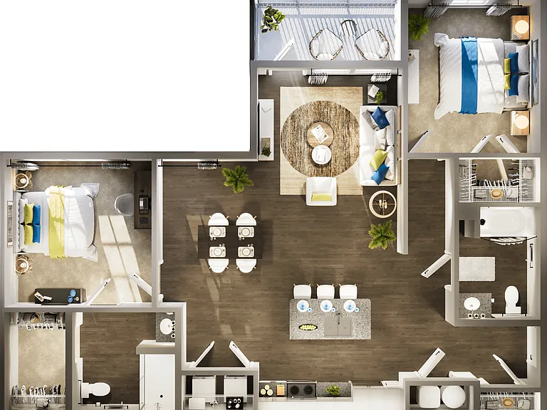 Palm Breeze Apartments — Photo 63