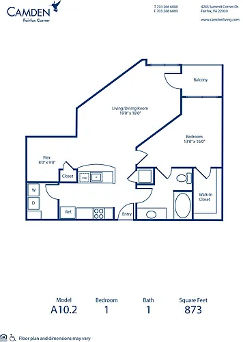 Floor plan A102