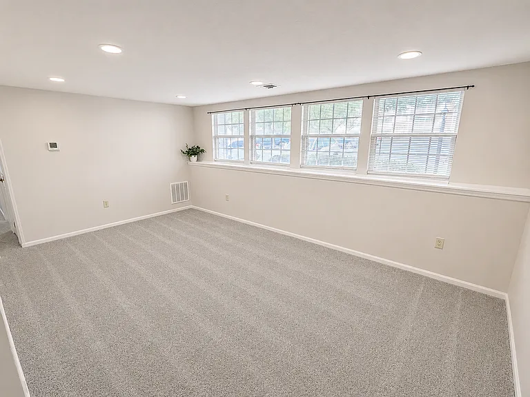 Living Room with Recessed Lighting
