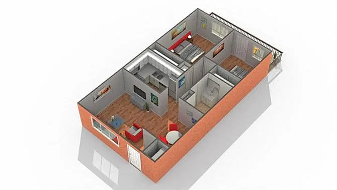 Floor plan Maxwell