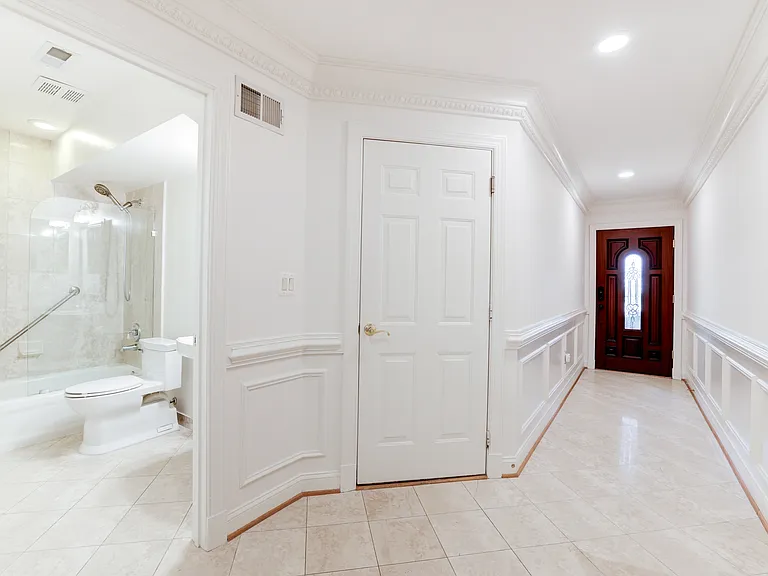 Entry door hallway