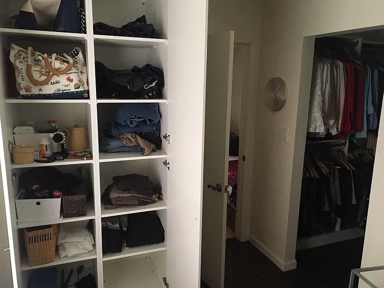 Additional Cabinet storage outside Master Closet