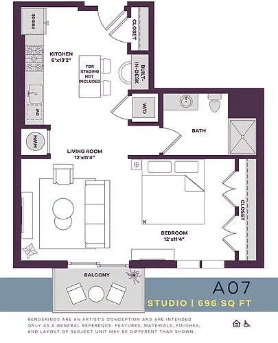 Floor plan A07