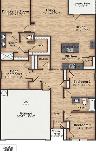 This is a mirror image of the floorplan