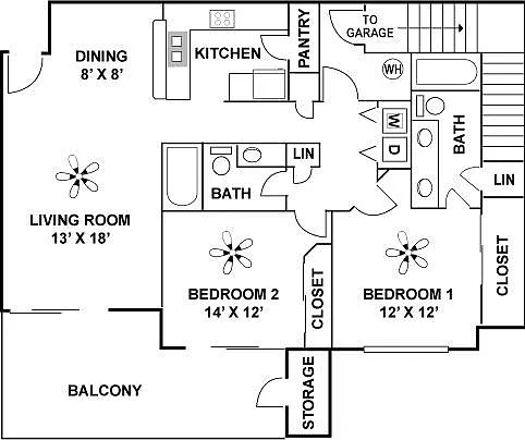 The Fairways at Piper Glen Apartments — Photo 46