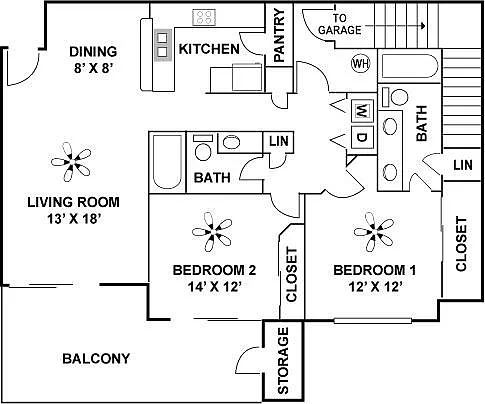 Floor plan B4