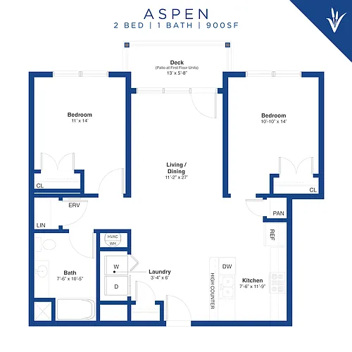 Floor plan Aspen