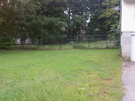 Spacious fenced in area 