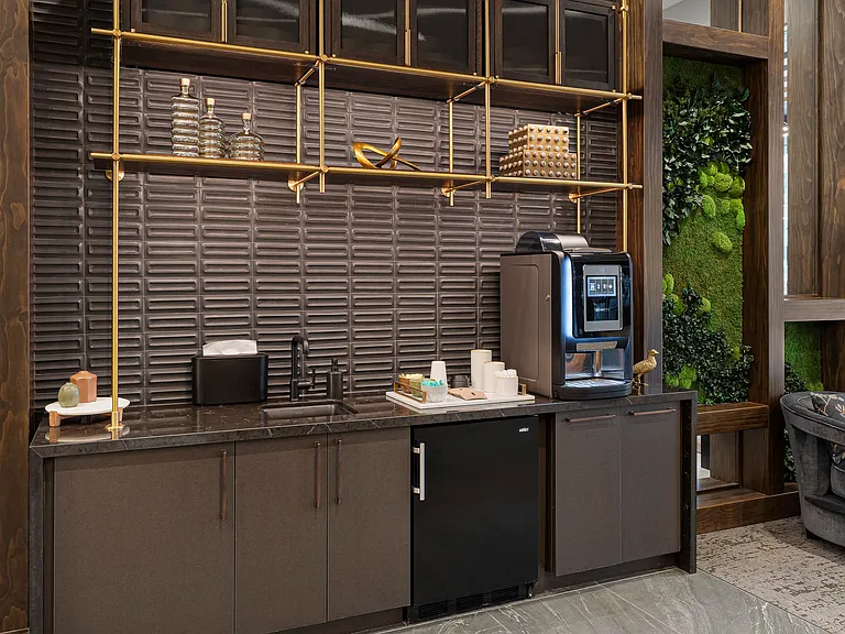 Leasing Lobby Coffee Bar
