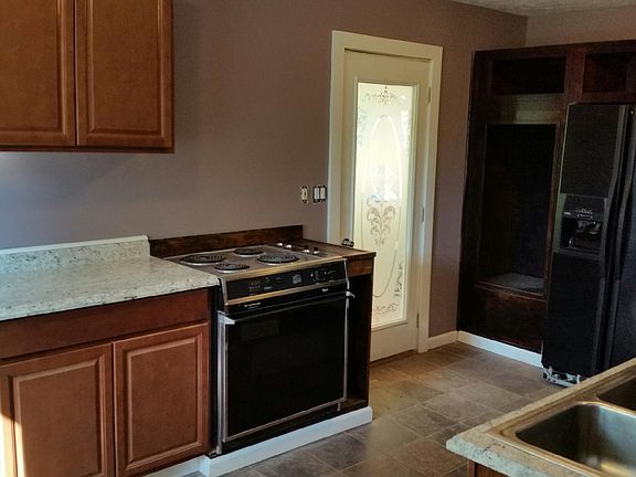 kitchen and back door